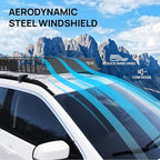 Bonnlo 250lbs Extendable Rooftop Cargo Carrier,64 * 39 * 6inch Universal Roof Rack Basket with Rubber Net,Storage Bag,Straps,for SUV/Truck/Van