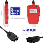 Autel OBD2 Scanner MS309 Universal Car Engine Fault Code Reader, Check Engine Light and Emission Monitor Status, OBDII CAN