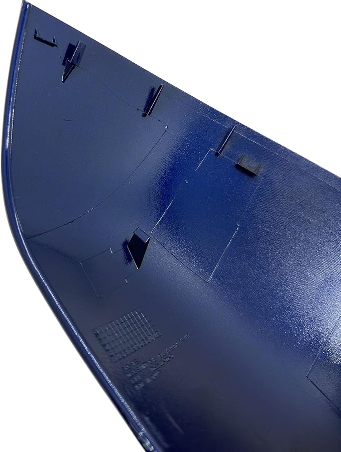 Compatible with Tesla Model 3 Side Mirror Cover Replacement 2017 2018 2019 2020 2021 2022 2023 2024 2025, Right Passenger Side Rearview Mirror Cover Cap for Model 3 Accessories(Blue)