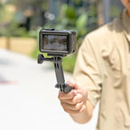 JJC Suction Cup Mount with Extension Arm for DJI Osmo Nano Action 5 Pro 4 3 Action Camera, Strong Stable Suction Cup Base Compatible with Gopro Hero 13 12 11 10, for Insta360 Ace Pro 2 Car Mount