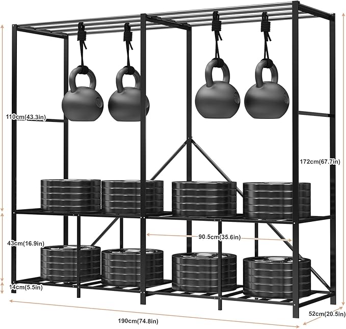 Foldable Wardrobe Closet, Clothes Rack with Cover for Bedroom, Portable Metal Closet Organizer, Thick Steel Tubes, Heavy Duty