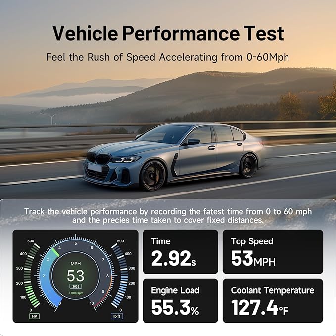 TOPDON Carpal OBD2 Scanner Bluetooth - Scanner for Car, AI-Assisted All System Diagnostic Tool for iOS & Android, Vehicle