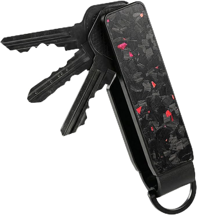 Metallic Key Organizer - Aluminum Key Organizer holder, Minimalist Innovative Keychain.