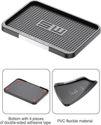 Erice Rubber Mat, Anti-Slide Sticky Dash Pad, Dash Board Cover Mat, Multipurpose Thickend Silicone, Removable, Traceless, Hea