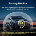 Front 4K & Rear 1080 Dash Cam Fit for Ford Bronco 2025 2026(Model B), Does Not Fit Ford Bronco Sport, WiFi & App, 128GB Card