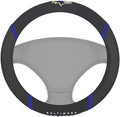 FANMATS NFL Unisex-Adult Embroidered Steering Wheel Cover