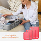 Cambond Compression Packing Cubes for Travel - Lightweight Expandable Travel Bags Luggage Organizers Travel Essentials Compre