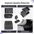 LUWU Center Console Organizer Compatible with 2026 Hyundai Palisade Calligraphy Accessories Palisade LX3 2026 Accessories Armrest Console Organizer & Armrest Lower Storage Tray 3PCS (ONLY for 7-Seat)