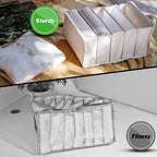 2 Packs Cotton Wardrobe Clothes Organizer, Foldable Closet Organizers and Storage Larger 7 Grids 5 Grids Set Drawer Organizer