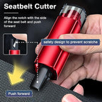 Car Window Breaker Tool, 2-in-1 Window Breaker Seatbelt Cutter, Emergency Glass Breaker and Auto Escape Tool，Car Accessories