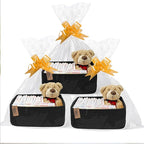 COMFY-HOMI 13" x 8.5" x 5.1" Storage Baskets for Organizing | Cotton Rope Woven Basket | Toy Storage Bin Box | Basket for She