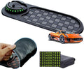 DDRIC Multifunction Car Anti-Slip Mat, Auto Universal Phone Holder, Rotatable Anti Skid Car Dashboard Pad with Temporary Park