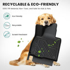 LASFIT Floor Mats & Backrest Mats & Cargo Mat for Hyundai Palisade 7/8 Seats 2026 (Only Fit Gas), All Weather TPE Custom Fit Car Mats Floor Liners for Palisade, Full Set Mats Accessoires, Black
