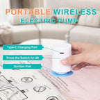Vacuum Storage Bags with 3000Pa Wireless Pump for Travel, 12 Pack Vacuum Seal Bags for Clothing Travel, Compression Vacuum Ba