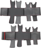 MEWANT Steering Wheel Cover for Chevy Silverado 1500 Astro Blazer Kodiak S10 Made of Matte PU Carbon Fiber Real Leather