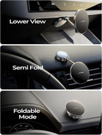 LISEN Magsafe Car Mount Charger, 15W Fast Charging Magnetic Wireless Car Charger [Mini & Fast Charging], 2025 Ultra Magnetic Car Phone Holder Dashboard Gifts for iPhone 17 Pro Max Air 16 15 14,Samsung