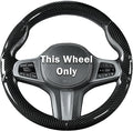 Steering Wheel Cover for BMW 3 4 Series(2021-2024) 5 Series(2020-2023) X5(2019-2020) X7(2020-2025) 328i 320i 330i 325i 528i 535i 530i M3 2 4 7 8 Series X3M X4 X6 XM M2 M4 M5 M8 Z4 i4, Glossy Black