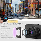 Dash Cam Front and Rear, Dash Camera for Cars with 32G Card Super Night Vision, Car Dash Cam 1080P Dashboard Camera with G-Se