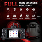 Bidirectional Diagnostic Tool for Porsche/Cayenne, iCarsoft 2026 POR V3.0 All System OBD2 Scanner, 27 Resets +12 Extra Services