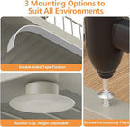 Under Sink Organizer, High Adjustable 2 Tier Under Kitchen Sink Organizer, Multi-Purpose Storage Shelf for Kitchen Bathroom C