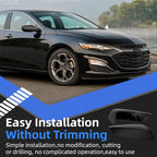 Passenger Side Mirror Cover Replacement for Chevrolet Chevy Malibu 2016 2017 2018 2019 2020 2021 2022 2023 2024 2025 - Right Side Mirror Covers, Rear View Mirrors Cap Accessories Textured