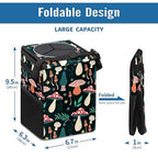 Car Trash Can – Multi-Purpose, Lightweight and Portable with Durable Water-Resistant Coating, No Installation Required, Practical and Ample Capacity, Variety of Colors.Mushroom
