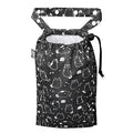 Cute Hanging Car Trash Garbage Bag 100% Leakproof Waterproof Multipurpose for Car Back Front Seat Console with Hanging Strap (Cute Cats)