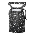 Cute Hanging Car Trash Garbage Bag 100% Leakproof Waterproof Multipurpose for Car Back Front Seat Console with Hanging Strap (Cute Cats)
