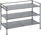 Seville Classics Sturdy Freestanding Storage Shelf for Bedroom, Closet, Entryway, Dorm Room Organizer Stackable Durable Metal