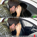 35% VLT Ceramic Car Window Tint - (20in * 20ft) Window Privacy Film, 99% Blocks UV & 95% IR Ray, Glare Reduction Blackout Windows Film Auto Car Windshield Sun Shade Roll