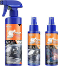 Spray Ultimate Glass Care Kit: 3-in-1 Water Spot Remover, Rain Repellent & Anti-Fog Interior Spray for Car Windshield & Windo