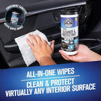 Chemical Guys Canister Wipes - VRP & Total Car Interior Cleaner & Protectant, Great for Cars, Trucks, SUVs, RVs, & More (60 C