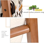 SwallowLiving 6ft Blanket Ladder, Solid Wood Towel Ladder, Rustic Decorative Ladder for Blankets, Farmhouse Wooden Quilt Rack