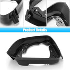 Jaronx Compatible with Tesla Model 3 Side Mirror Cover Housing 2017 2018 2019 2020 2021 2022 2023 2024 2025, Left Driver Door Wing Rearview Mirror Frame Cover Replacement for Tesla Model 3 Accessories