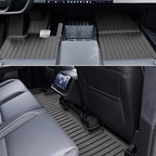 All-Weather TPE Floor Mats 6PCS -Compatible with Cybertruck 2024-2026, Full Coverage Cargo Liner & Frunk Mat Heavy-Duty Anti-Slip Interior Accessories
