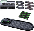 2026 New Multifunctional Car Dashboard Mobile Phone Holder Anti Slip Phone Mat for Car Rotatable Car Dashboard Accessories wi