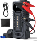 Car Battery Jump Starter,Jump Box 10000mAh Jumper Starter Battery Pack for 12V Vehicle,Battery Booster with 3 Modes Flashlight and Smart Jumper Cable,Type C Charge,Travel Emergency kit