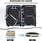 6 Set Compression Packing Cubes, Suitcase Organizer, Lightweight Travel Essentials, Compression Bags For Travel Accessories L