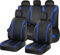 FLORICH Seat Covers, Car Seat Covers Full Set, Waterproof Leather Car Seat Protector, Front and Rear Seat Covers for Cars, Au