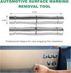 Emblem Removal Tool, Aluminum Alloy Car Surface Logo Plate Line Remover Tool with Replacement PE Cables, Line Remover for Eas