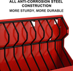 Mayouko 11 Slots Pliers Rack Organizer Holder, For Standard & Wide Pliers, All Steel, Fits in Toolbox Drawer, Chest, Pegboard