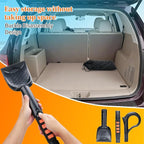 25.8'' Larger Ice Scrapers for Car Windshield | Dang Near Indestructible Ice from Scrape Frost and Ice |3-in-1 Emergency Snow Shovel | Detachable Remover with Foam Grip for Small Cars, Trucks, SUVs
