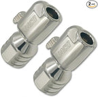 JACO Lightning S-Series Tire Air Chuck - 1/4" F-NPT (Open Flow) (2-Pack)