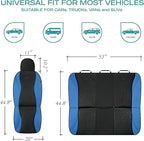 Skechers Car Seat Covers,Leather Seat Covers with GOGA Mat Technology,Waterproof Car Seat Covers Front Seats,Airbag Compatibl