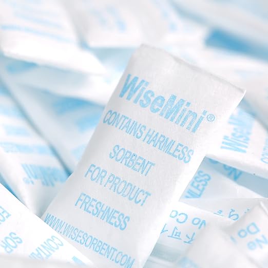0.25 Gram 1200 Pack Silica Gel Packets, Dessicant Packets, Silica Gel Packs, Moisture Absorbers for Food Storage, Food Safe