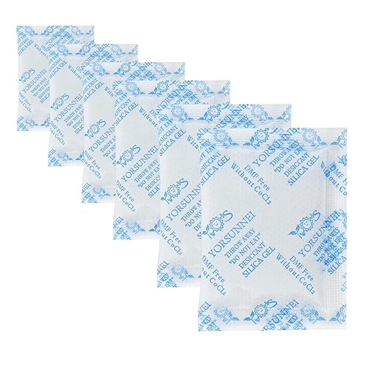 Silica Gel Silica Gel Packets, 5 Gram 200Pcs Desiccants Silica Gel Packs Moisture Absorbers, Desiccant Packets for Storage