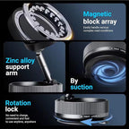 2026 new Upgraded Vacuum Magnetic Car Phone Holder 360° Reinforced Ultra Suction Cup Phone Mount for MagSafe Cell Phone Holders for Your Car/Phone Stand for iPhone, Samsung, All Smartphones