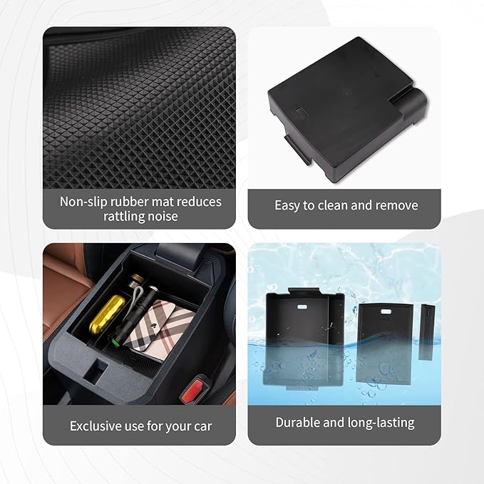 CDEFG Maverick Center Console Organizer for 2022 2023 2024 2025 2026 Ford Maverick Truck Accessories Central Console Armrest 