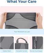 BAGSMART Compression Packing Cubes for Travel, Compressible Luggage Organizer for Cruise Ship, Lightweight Travel Essentials 