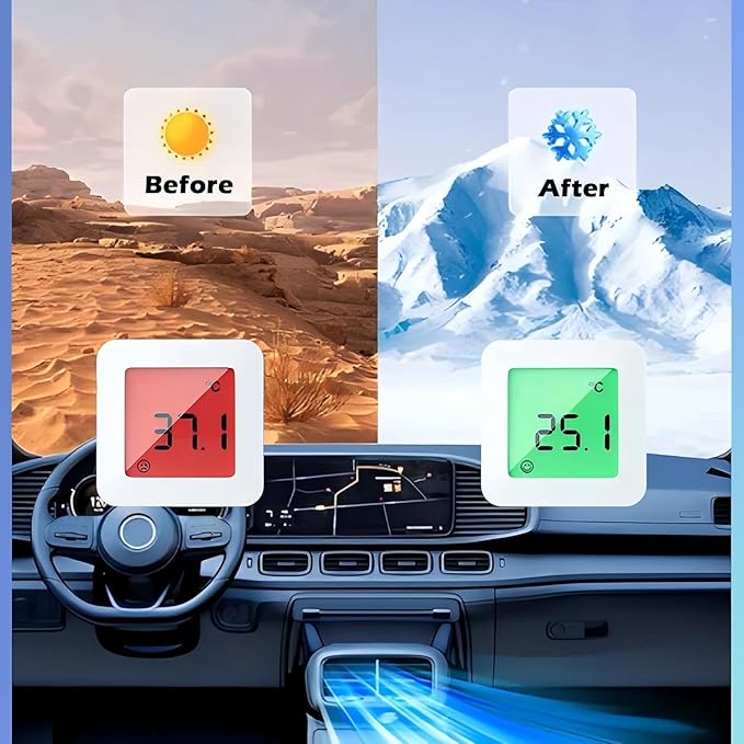 XhuangTech Car Tints for Window, 70% VLT Blue Window Tint for Cars, Front Windshield Tint UV Heat Blocking, One Way Privacy Window Film Chameleon Blue (23.62" in x 6‘ Ft)